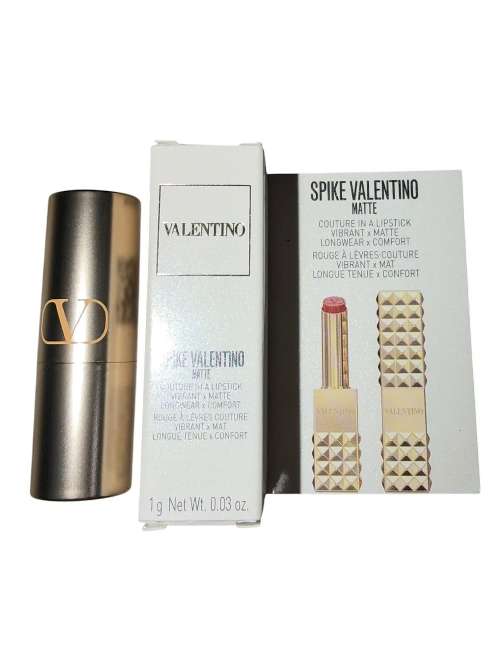 Valentino Spike Matte Lipstick (1g / 0.03 oz)